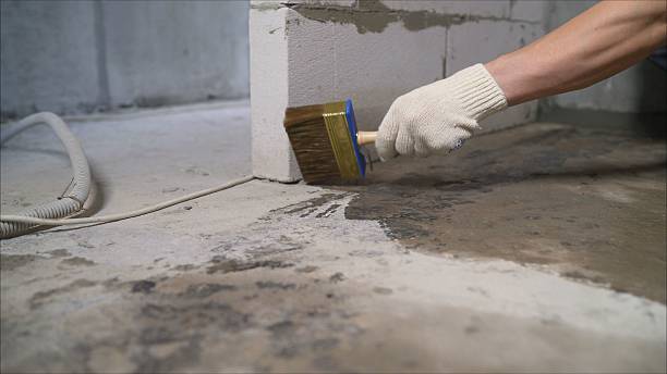 SJ Waterproofing Pros Waterproofing coverage map for Almond, NY and surrounding area